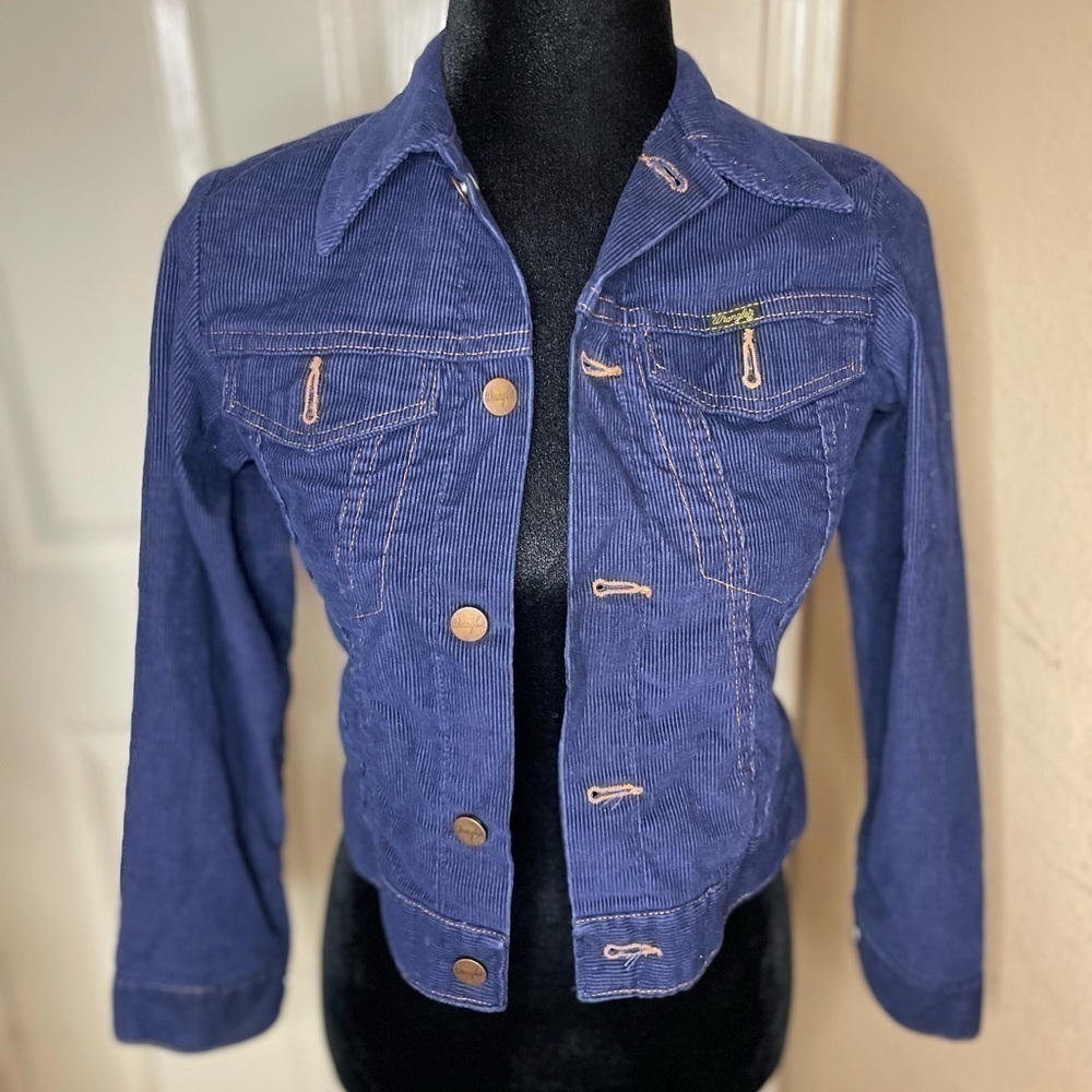 Vintage 1980’s Wrangler Corduroy Jacket XS​​​​​​​​​​​​​​​​​​​​​​​​​​​ - Picture 1 of 11